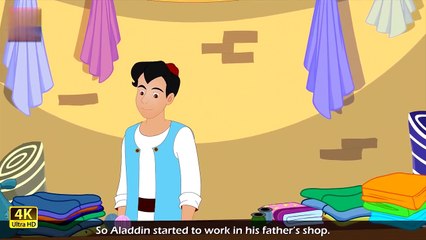 Aladdin and the Magic Lamp in English _ Stories for Teenagers _ @EnglishFairyTales_1684797369982