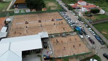 Arena Recreio, em Cajazeiras, sedia 5ª etapa do Paraibano de Beach Tennis com centenas de atletas