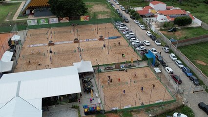 Download Video: Arena Recreio, em Cajazeiras, sedia 5ª etapa do Paraibano de Beach Tennis com centenas de atletas