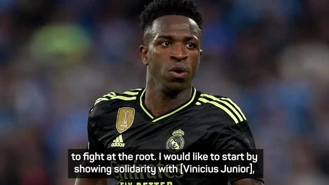 Brazilian government offers support to Vinicius Junior over racism