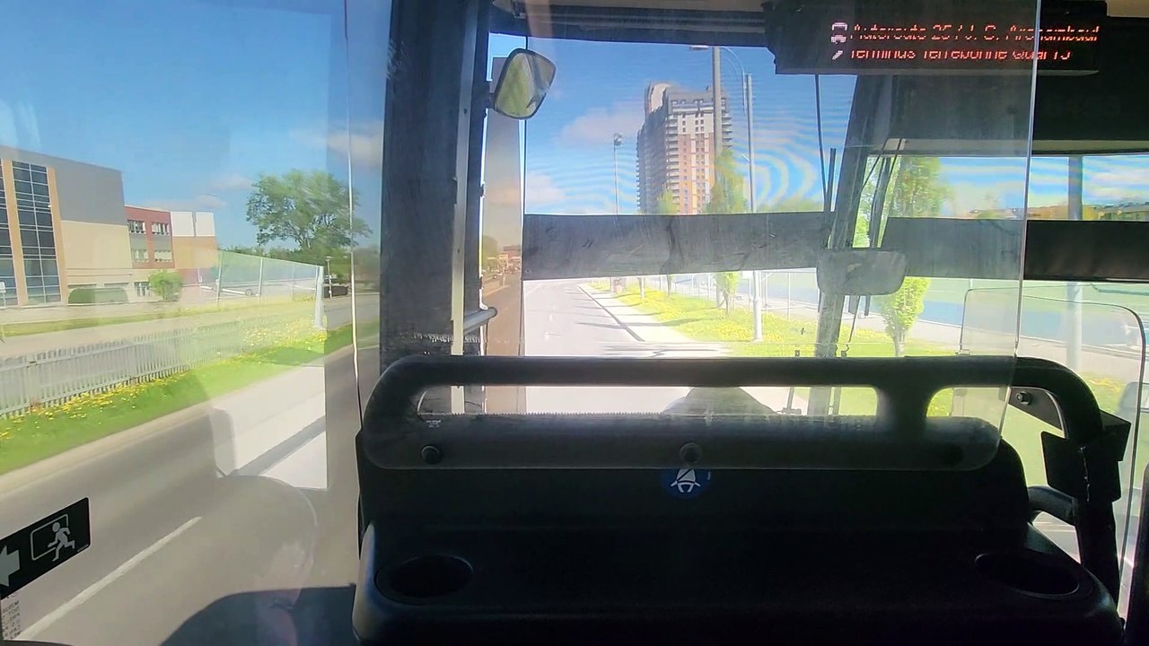 Trajet d'autobus pour dormir