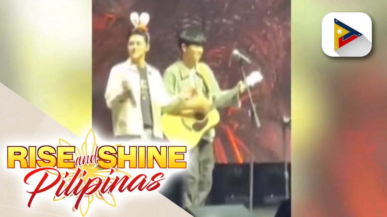 TALK BIZ | Sehun at Chanyeol ng grupong EXO, pinakilig ang fans sa kanilang fan concert sa bansa.