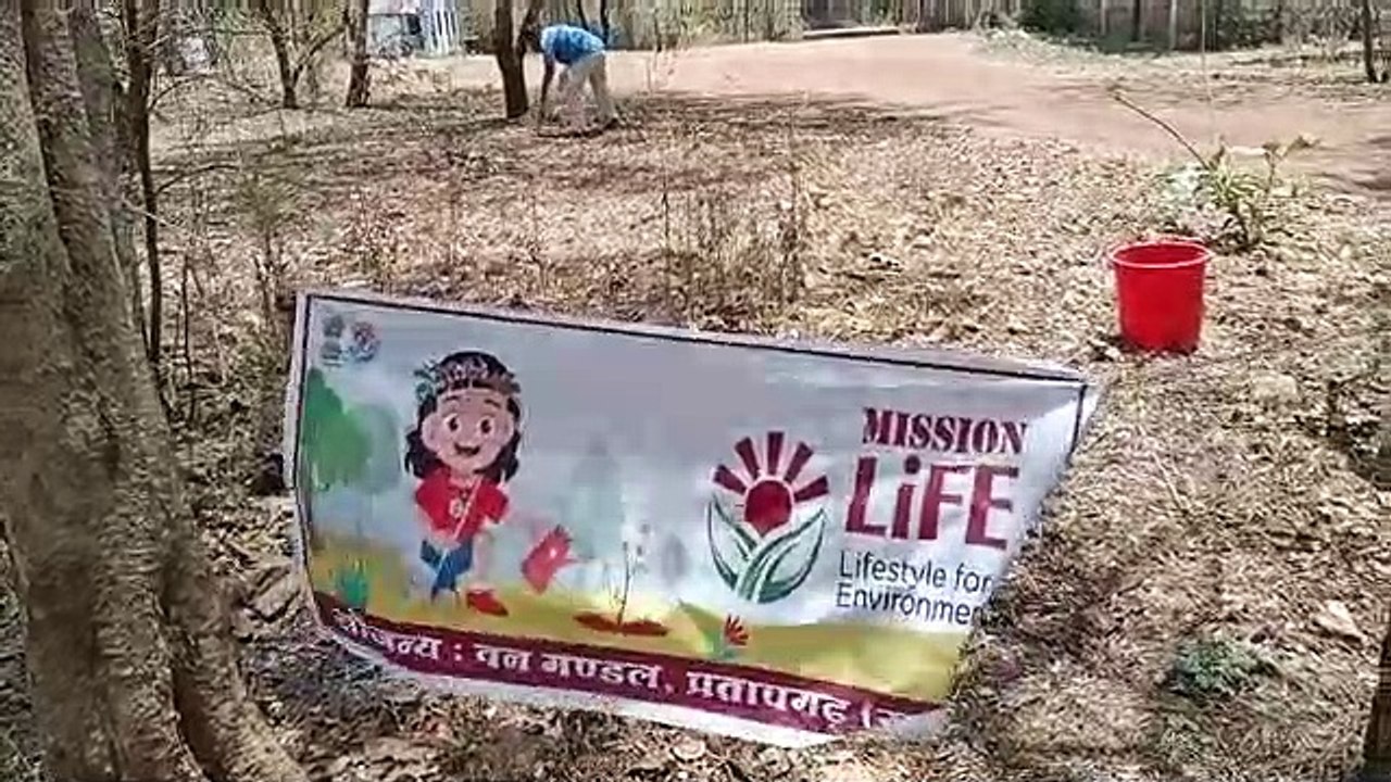 गर्मी से सूखने लगे जलस्रोत, वन्यजीवों की प्यास बुझा रहा वन विभाग