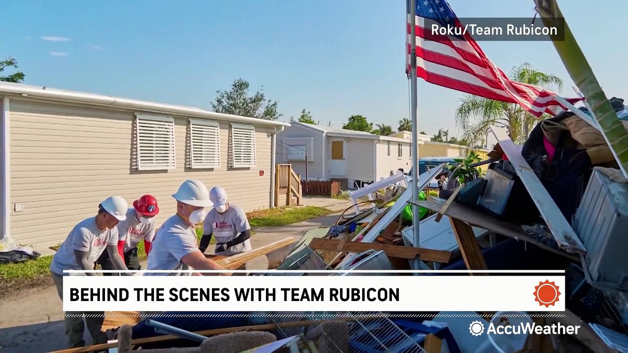 Behind the scenes with Team Rubicon as they respond to weather disasters