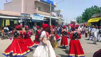 महाराणा प्रताप जयंती पर निकाली शाही रथयात्रा