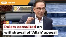 Rulers gave conditional permission for non-Muslims to use ‘Allah’, says Anwar