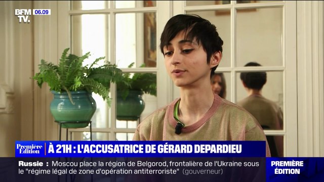 Je sais qu'il s'est passé quelque chose de très grave, mais je vais mettre un petit peu de temps pour le conscientiser : l'accusatrice de Gérard Depardieu témoigne
