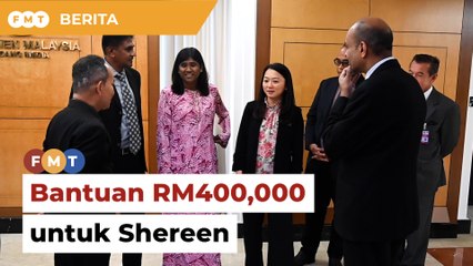 Shereen Samson Vallabouy Terima Bantuan Kewangan RM400,000 dari KBS 🏅