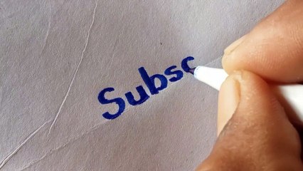 Subscribe for Best Handwriting Tips ✍️
