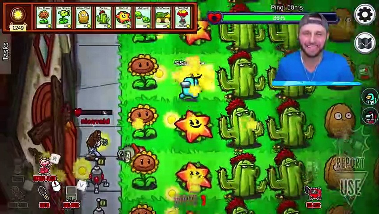 SSUNDEE Plants vs Zombies Mod in Among Us - video Dailymotion