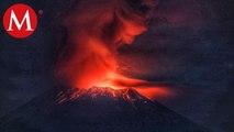 Sigue en Amarillo Fase 3 la alerta por el volcán Popocatépetl