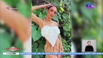 Miss Universe 2022 R'Bonney Gabriel, tinahi ang suot niyang damit gamit ang recycled fabric | BT