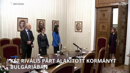A két fő rivális politikai párt alakít koalíciót Bulgáriában