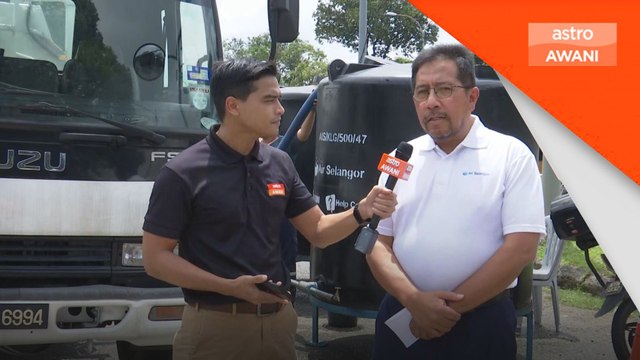 Kerja pembaikan paip pecah selesai, bekalan air mula disalur