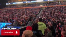 Deion Dawkins blasts KC Chiefs Fan Off Air During WWE Smackdown!!