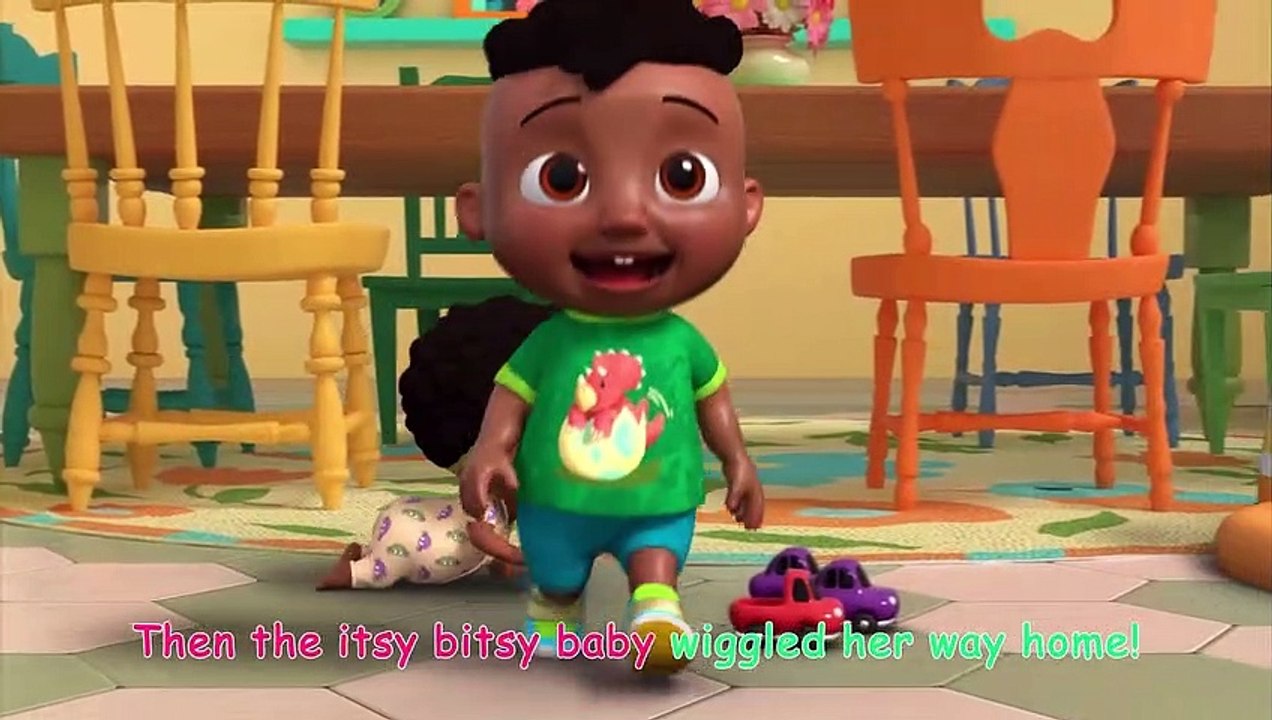 Itsy Bitsy Spider Baby Version  Lets learn with Cody CoComelon Songs for kids