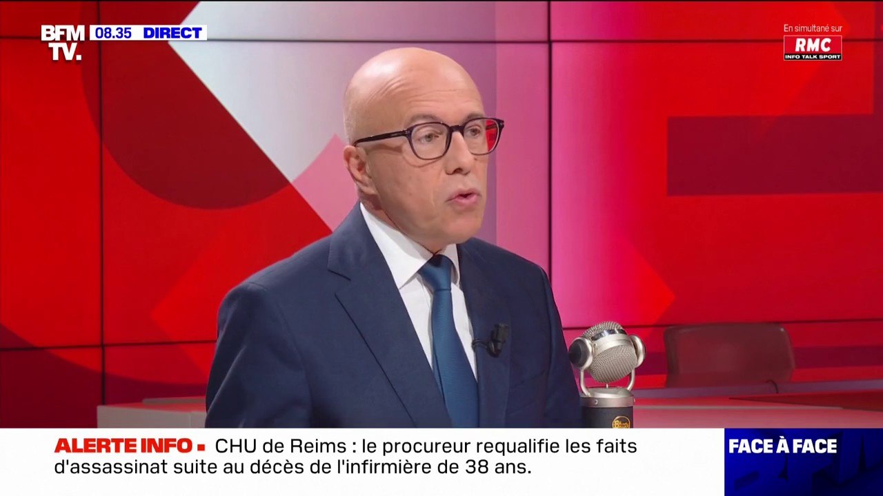 Éric Ciotti (LR): "J'appelle à un grand plan psychiatrie" en prison