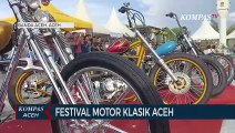 Festival Motor Klasik Aceh di Balee Meuseuraya Banda Aceh