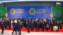 الرئيس السيسي يلتقط صورة تذكارية مع ضيوف الاجتماعات السنوية لمجموعة بنك التنمية الإفريقي 2023