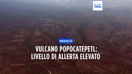 Messico, si alza il livello di allerta del vulcano Popocatepetl