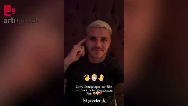 İcardi, Simge Sağın'ın 'Aşkın olayım' şarkısını seslendirdi