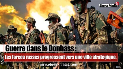 Les forces russes prennent le contrôle de la ville stratégique d`Avdiivka.