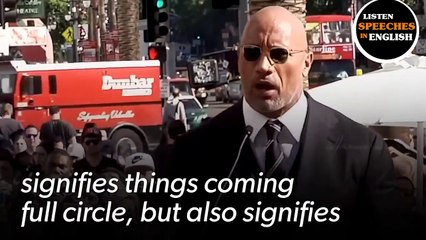 The Rock _ Don't be harsh but be nice _ inspired Speech_ at listen Speeches in English