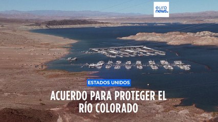 Los estados de Arizona, Nevada y California reducirán su consumo de agua del río Colorado