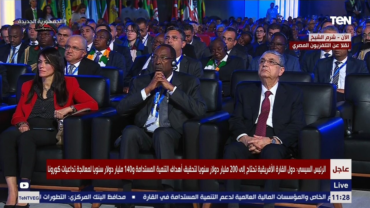 السيسي: افريقيا تكبدت خسائر كبيرة بسبب الجفاف وتحتاج 3 تريليون دولار لمجابهة تداعيات التغير المناخي