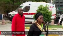 Gabonlu Dina'nın ailesi, cenazeyi teslim almak için Adli Tıp'a geldi: Bunun peşini bırakmayacağız