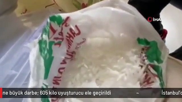 İstanbul'da zehir tacirlerine büyük darbe: 605 kilo uyuşturucu ele geçirildi