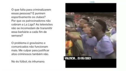 Video herunterladen: La Fiscalía abre diligencias por los insultos racistas a Vinicius