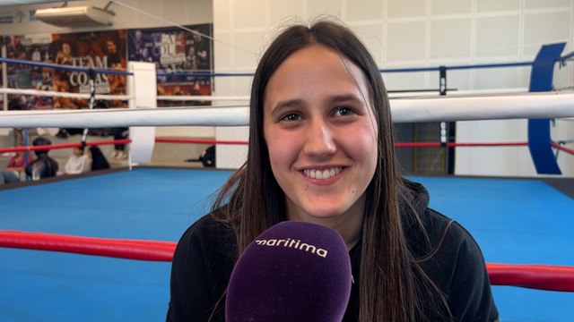 Interview maritima: Clara Saunier Ortega championne de France de boxe éducative