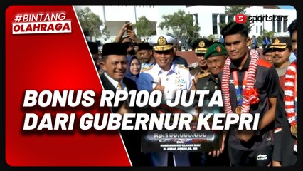 Raih Medali Emas SEA Games 2023,  Ramadhan Sananta dan Tengku Septiadi Diguyur Bonus Rp 100 Juta dari Gubernur Kepri