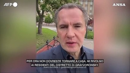 Russia, il governatore di Belgorod esorta i residenti a non tornare a casa