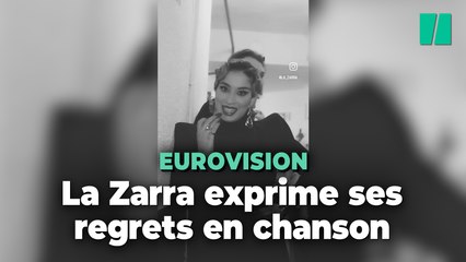 Eurovision : La Zarra chante ses regrets sur Instagram après sa défaite