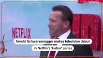 Schwarzenegger makes TV debut in Netflix's 'Fuber'