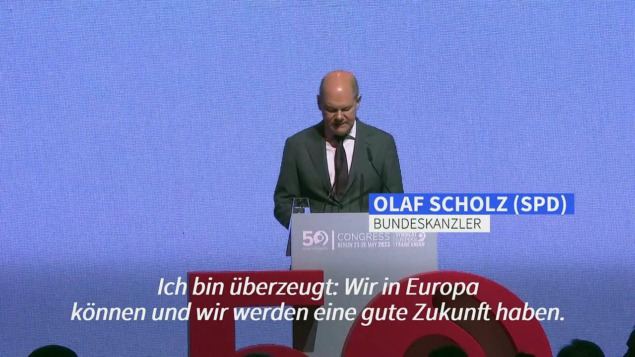 Scholz: "Gute Tarifabschlüsse sind Ausdruck des Respekts"