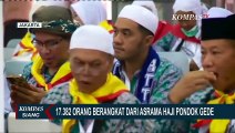 4 Kloter Jemaah Haji Diberangkatkan dari Asrama Haji Pondok Gede Menuju Jeddah!