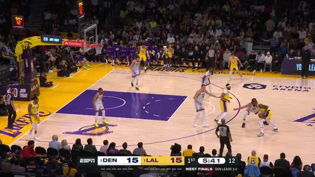 LeBron leaves everyone stunned with accidental three-pointer