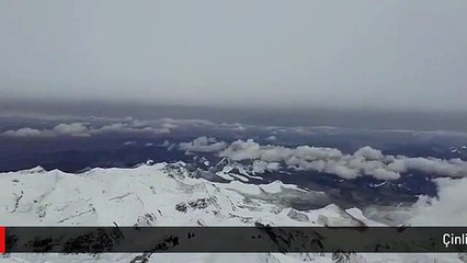 Çinli Bilimsel Keşif Ekibi Dünyanın En Yüksek Zirvesine Ulaştı