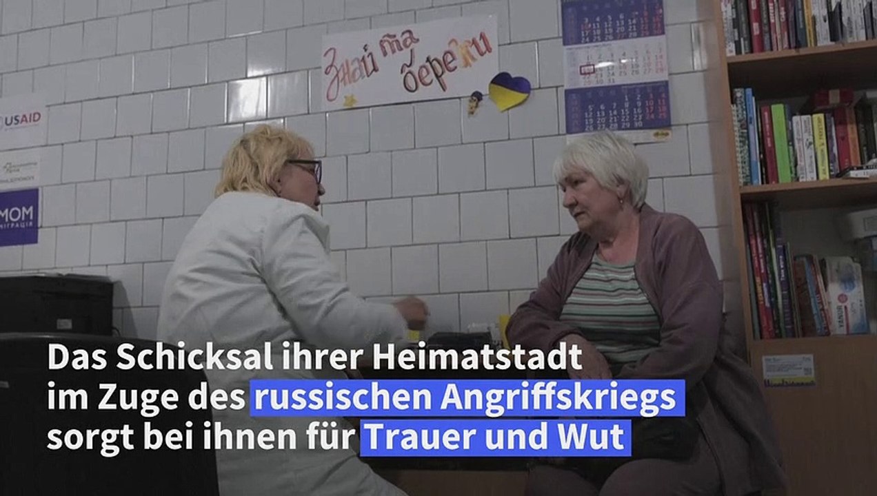 Trauer und Wut: Geflüchtete aus Bachmut berichten