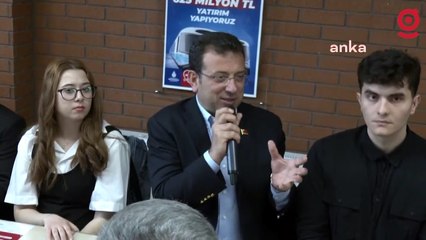 Ekrem İmamoğlu, Hisarüstü Kent Lokantası'nın açılışında konuştu: Denge denetim sistemine oy verin