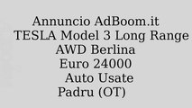 TESLA Model 3 Long Range AWD Berlina