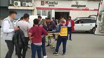 Motosiklet ve bisiklet sürücüsü ölümden döndü