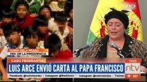 Presidente Luis Arce, envió carta al Papa Francisco para dar a conocer los casos de pederastia en Bolivia