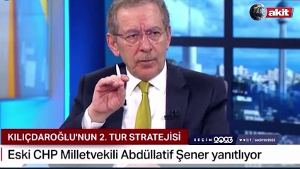 Abdüllatif Şener'den Kılıçdaroğlu'na: HDP seçmenini ürkütüyorsun, bu söylem kaybettirir