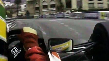 Pole position de Ayrton Senna no Mónaco - 1990