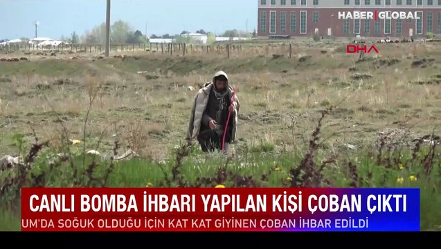 'Canlı bomba' diye ihbar edilmişti, çoban çıktı: Hava soğuk diye kat kat giyindim, puşiyi de herkes takıyor