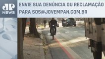 Ciclistas reclamam de ciclofaixa estreita na Rebouças | SOS São Paulo